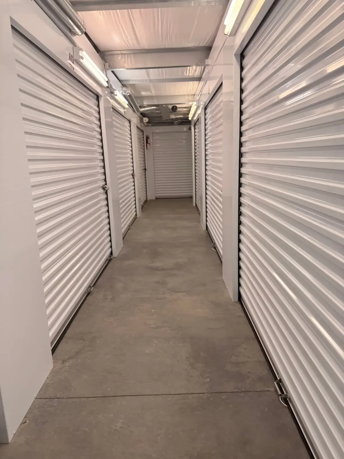 Storage units with roll up doors